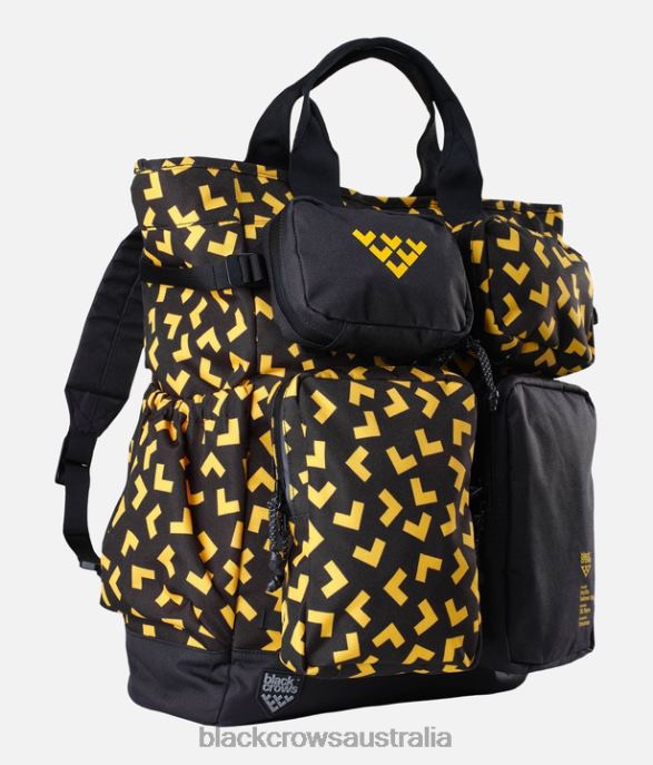 Black Crows Accessories 62HDJ285 Junior Multis Helmet Bag Black-Yellow