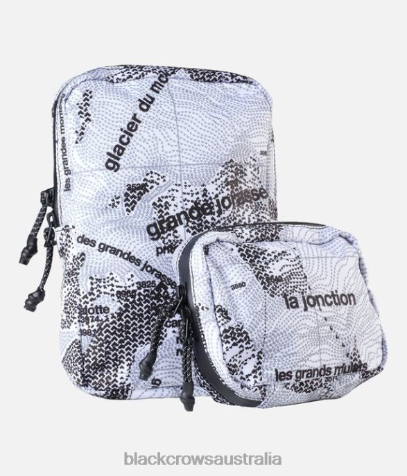 Black Crows Accessories 62HDJ287 Junior Multis Nest Pouch Set Black-White