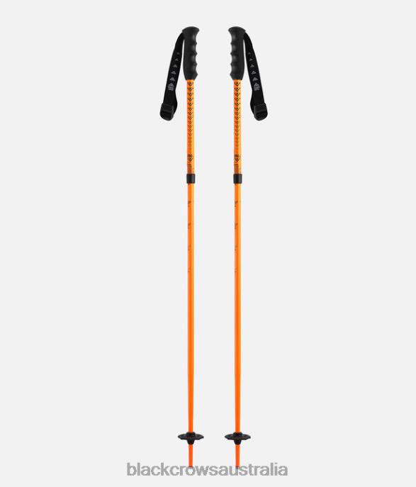 Black Crows Accessories 62HDJ282 Junior Duos Junius Poles Orange