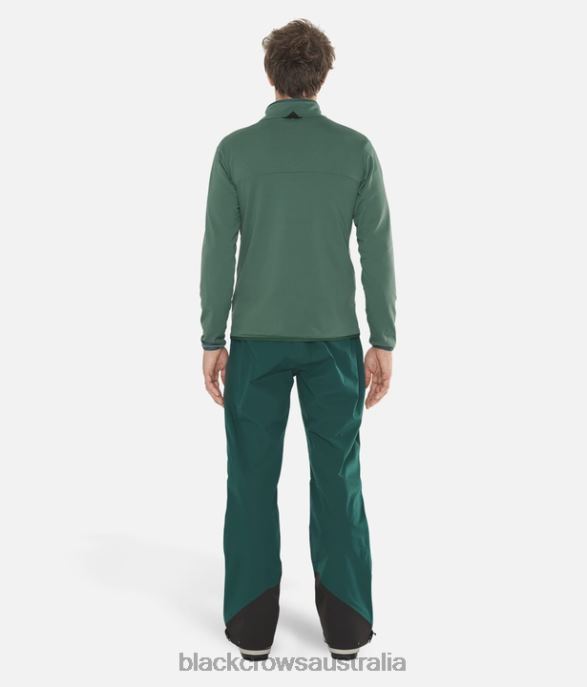 Black Crows Apparel 62HDJ137 Men Freebird Polartec Jacket Dark Green