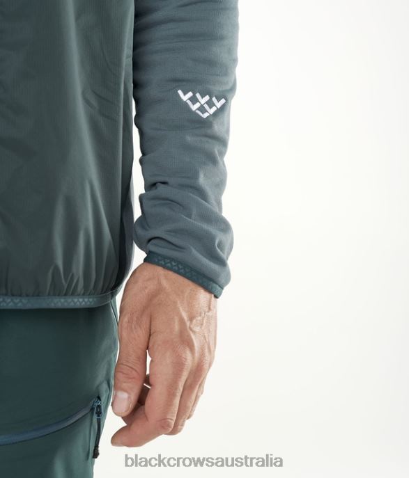 Black Crows Apparel 62HDJ137 Men Freebird Polartec Jacket Dark Green