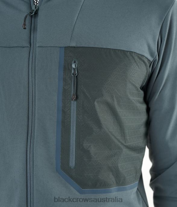 Black Crows Apparel 62HDJ137 Men Freebird Polartec Jacket Dark Green