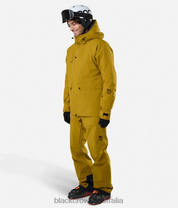 Black Crows Apparel 62HDJ65 Men Ferus Mechanical Jacket Tobacco Brown