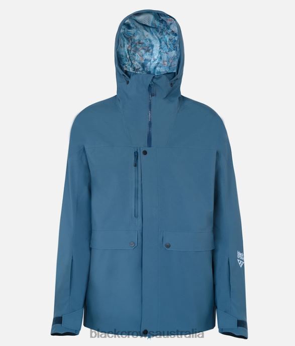 Black Crows Apparel 62HDJ71 Men Ferus Mechanical Jacket Petrolblue