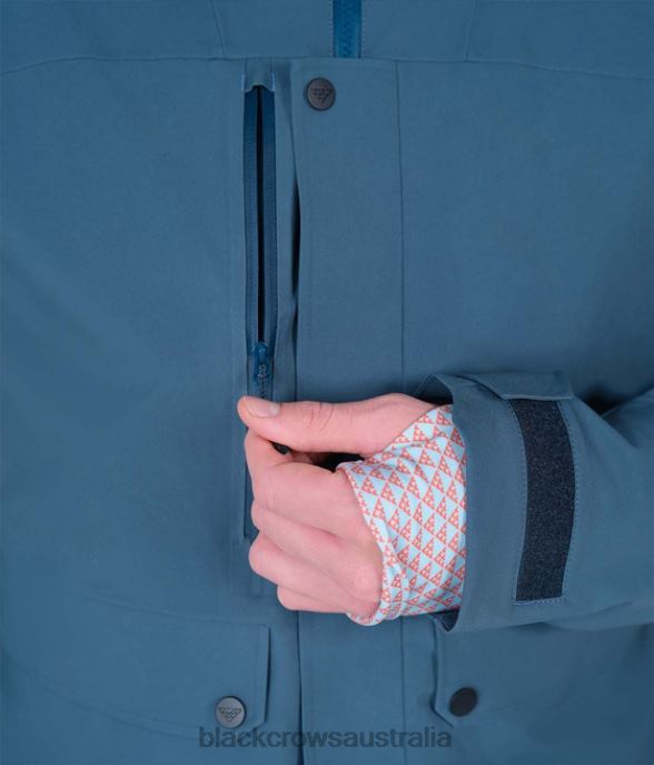 Black Crows Apparel 62HDJ71 Men Ferus Mechanical Jacket Petrolblue