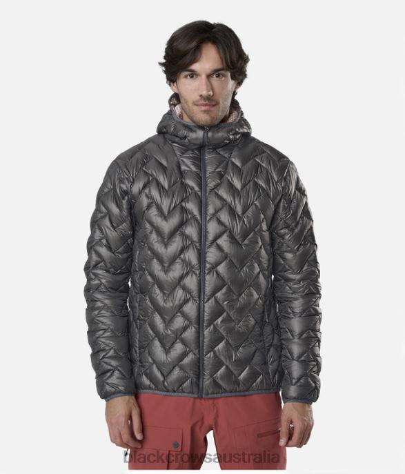 Black Crows Apparel 62HDJ87 Men Ora Micro Down Jacket II Dark Shadow