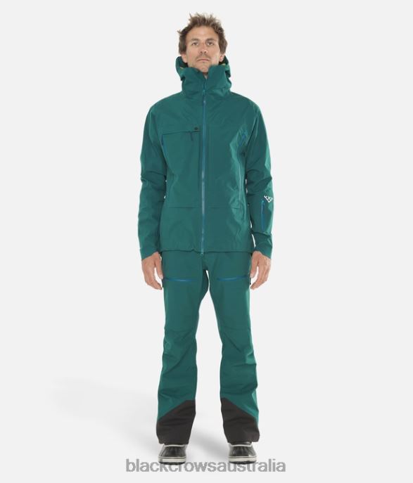 Black Crows Apparel 62HDJ88 Men Freebird Xpore Jacket Dark Green