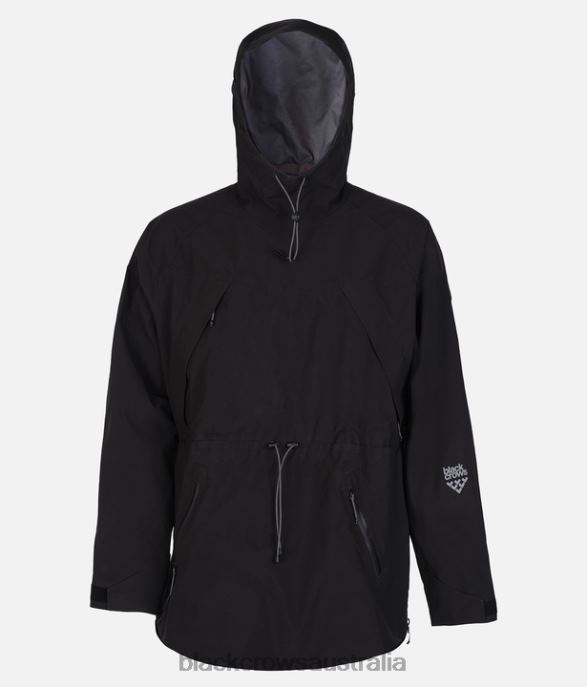 Black Crows Apparel 62HDJ99 Men Traverse Xpore Packable Jacket Black