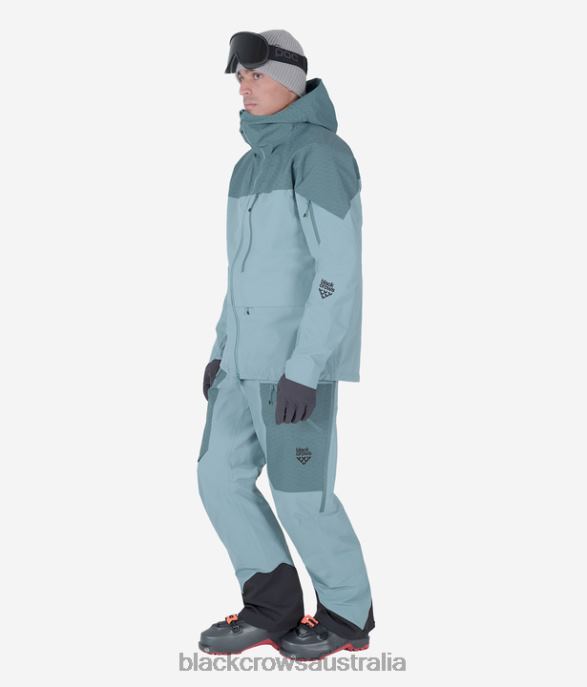 Black Crows Apparel 62HDJ104 Men Freebird GFX Xpore Backcountry Pant Stone Blue