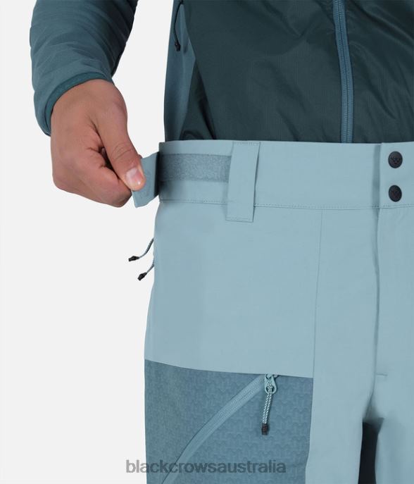 Black Crows Apparel 62HDJ104 Men Freebird GFX Xpore Backcountry Pant Stone Blue