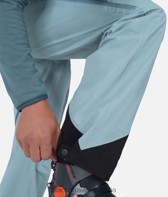 Black Crows Apparel 62HDJ104 Men Freebird GFX Xpore Backcountry Pant Stone Blue