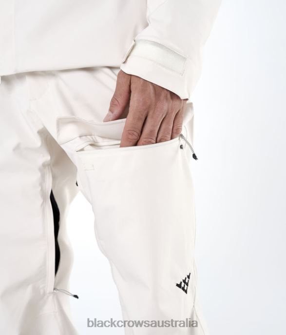 Black Crows Apparel 62HDJ111 Men Ferus Mechanical Pant Off White