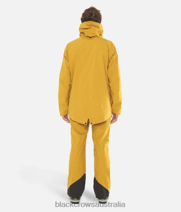 Black Crows Apparel 62HDJ115 Men Ora Xpore Ripstop Bib Pant Gold