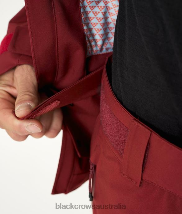 Black Crows Apparel 62HDJ117 Men Ferus Mechanical Pant Burgundy