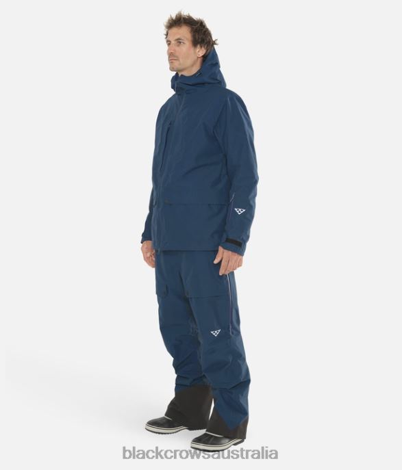 Black Crows Apparel 62HDJ122 Men Ora Body Map Pant Dark Blue