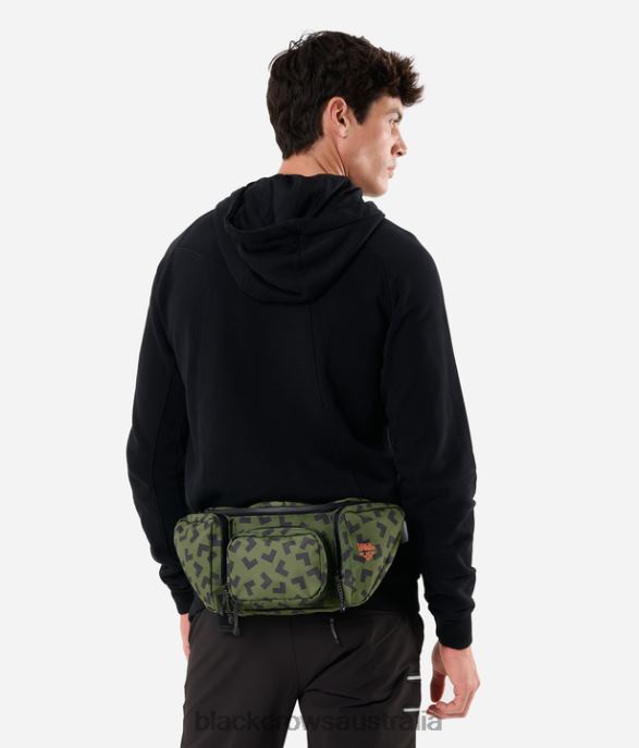 Black Crows Accessories 62HDJ197 Men Multis Waistbag Olive Green