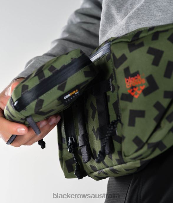 Black Crows Accessories 62HDJ197 Men Multis Waistbag Olive Green