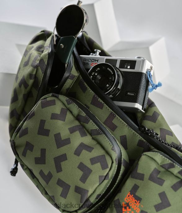 Black Crows Accessories 62HDJ197 Men Multis Waistbag Olive Green