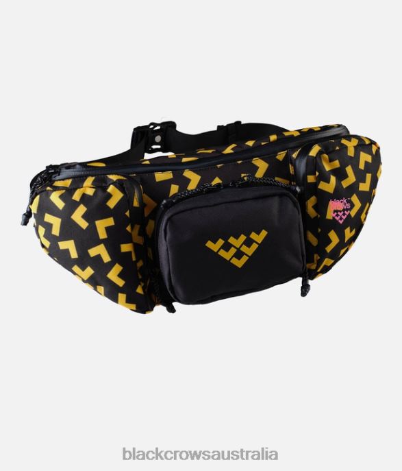 Black Crows Accessories 62HDJ200 Men Multis Waistbag Black-Yellow