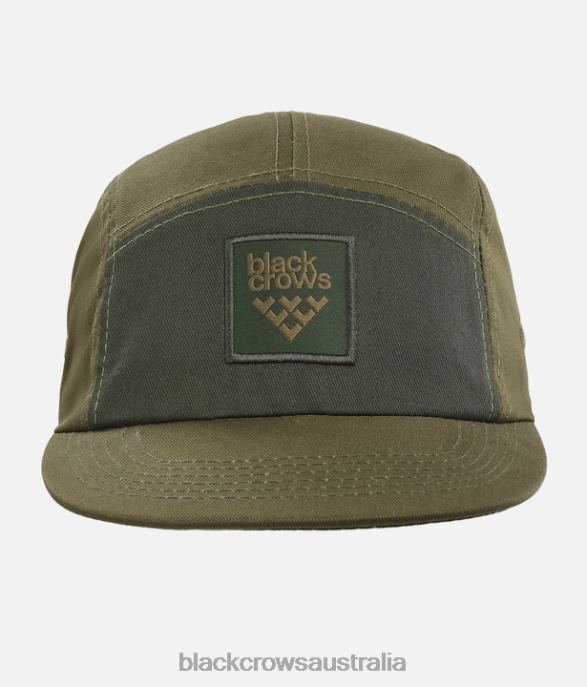 Black Crows Accessories 62HDJ207 Men Quintus Cotton 5 Panel Cap Tobacco Brown