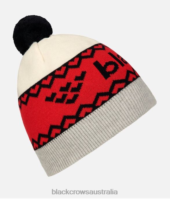 Black Crows Accessories 62HDJ210 Men Crista Beanie Red
