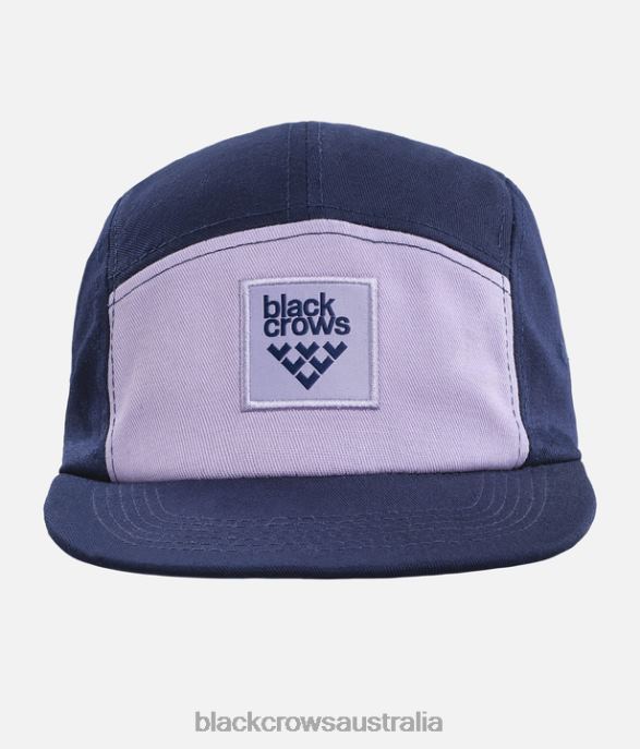 Black Crows Accessories 62HDJ219 Men Quintus Cotton 5 Panel Cap Deep Purple