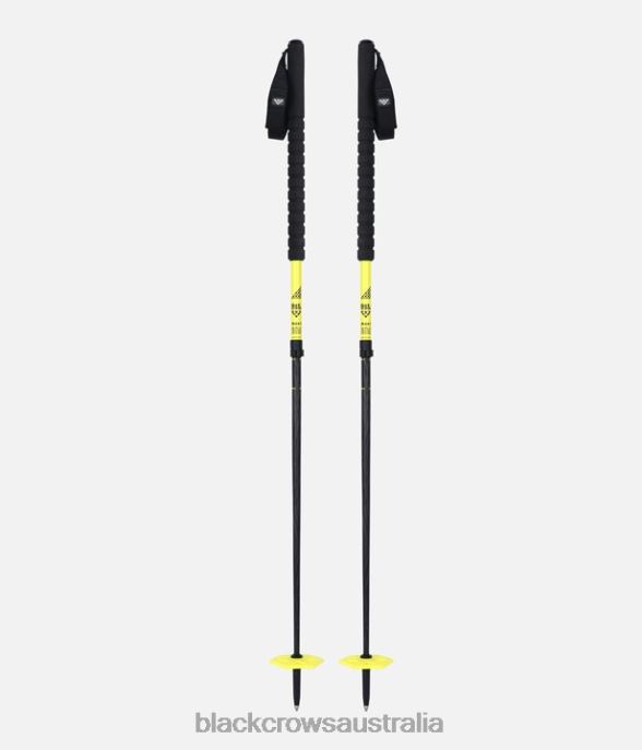 Black Crows Accessories 62HDJ28 Men Duos Freebird Poles Black-Yellow