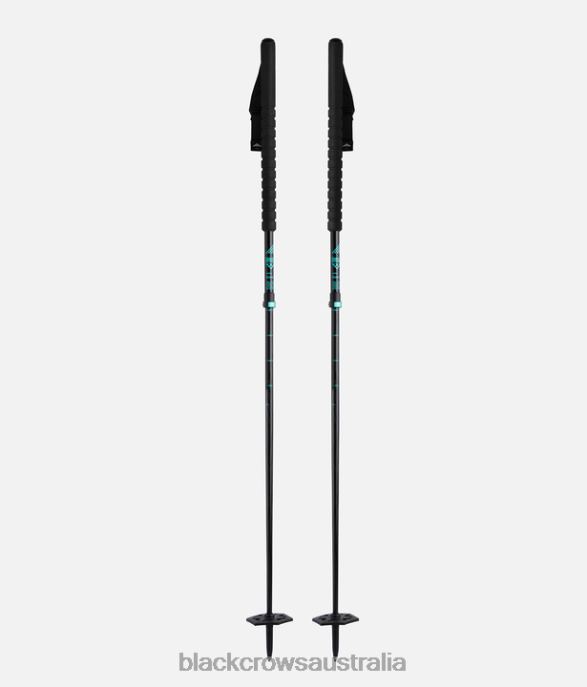 Black Crows Accessories 62HDJ29 Men Duos Freebird Poles Black Mint