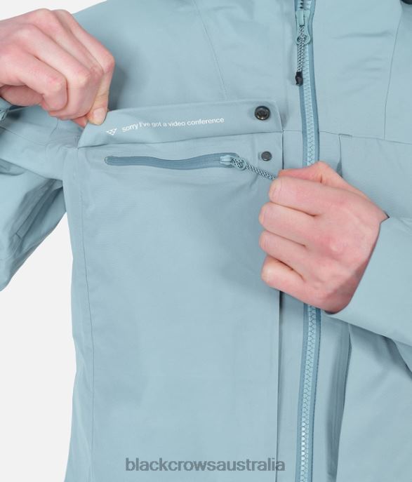 Black Crows Apparel 62HDJ229 Women Freebird Xpore Jacket Stone Blue