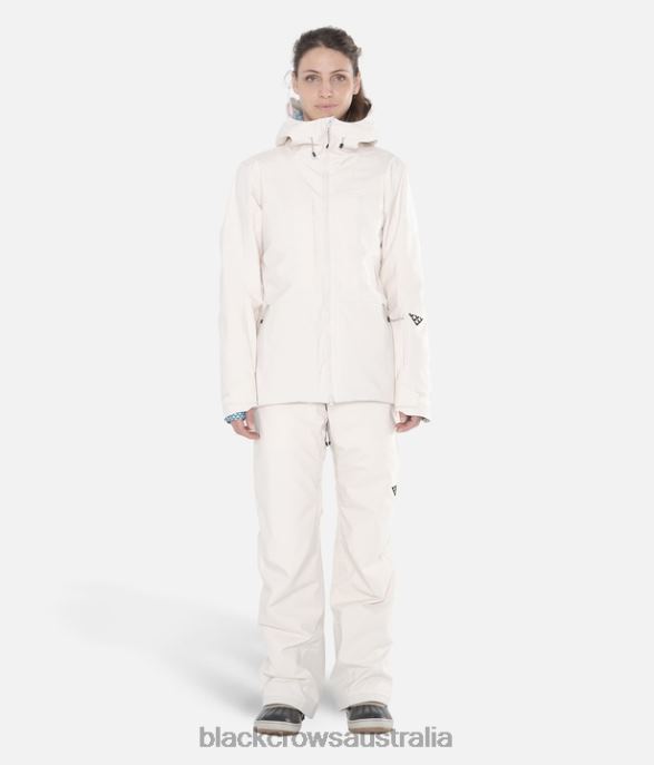 Black Crows Apparel 62HDJ234 Women Ferus Mechanical Jacket Off White