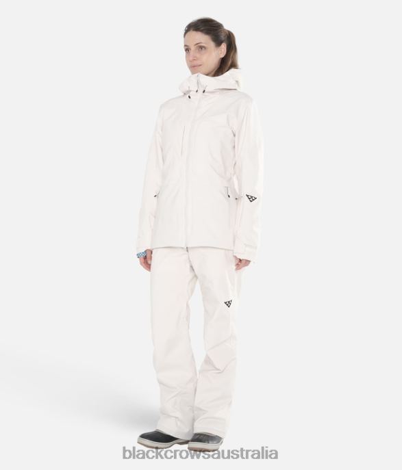 Black Crows Apparel 62HDJ234 Women Ferus Mechanical Jacket Off White