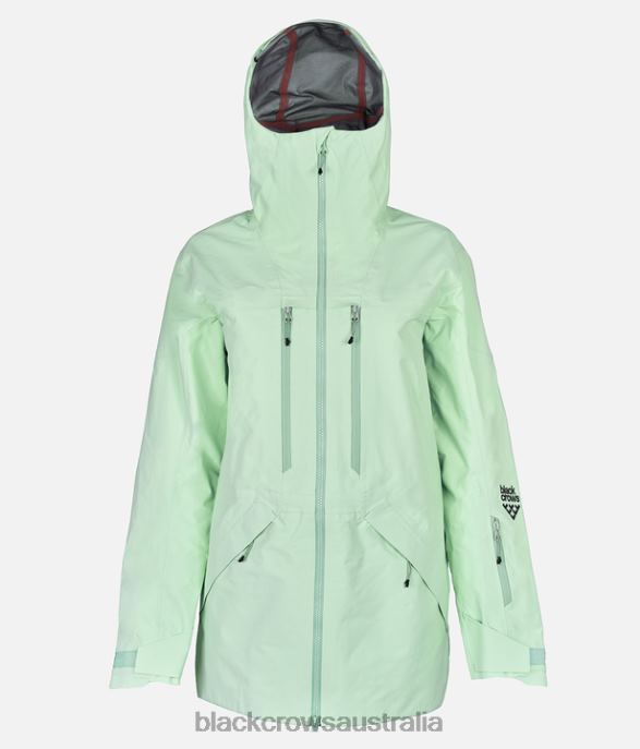 Black Crows Apparel 62HDJ236 Women Ora Xpore Jacket Light Green