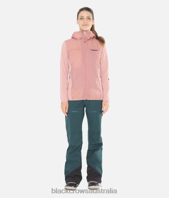 Black Crows Apparel 62HDJ249 Women Freebird Alpha Hybrid Jacket Old Rose