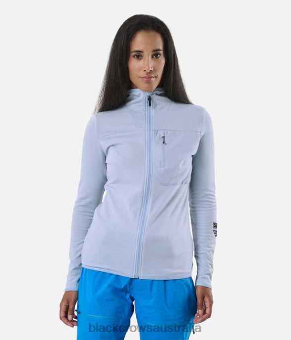Black Crows Apparel 62HDJ254 Women Caldus Jacket Light Blue