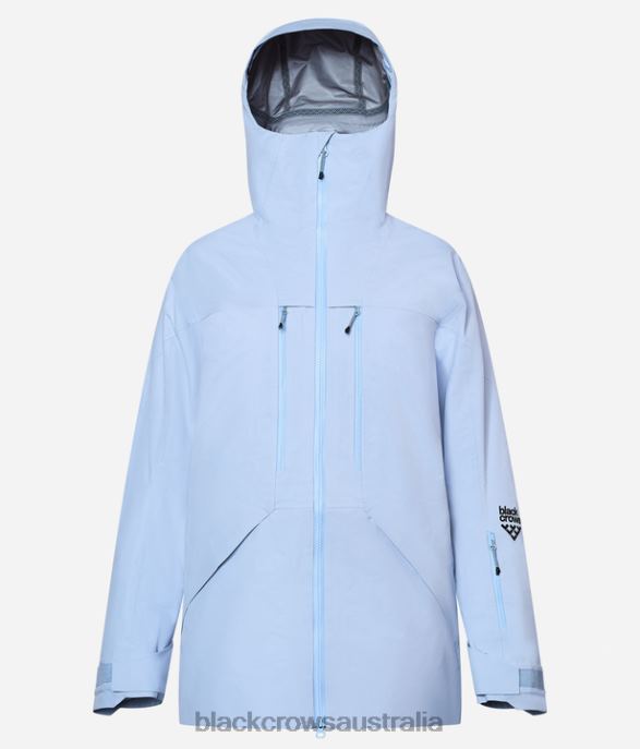 Black Crows Apparel 62HDJ273 Women Ora Xpore Jacket Light Blue