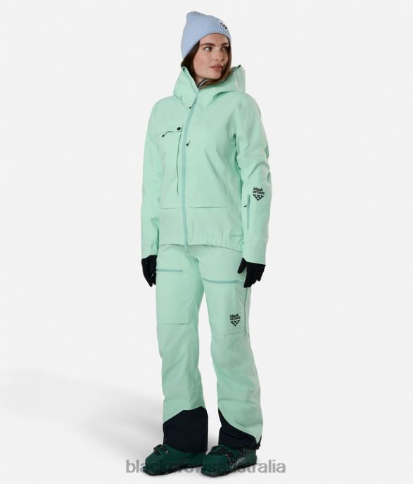 Black Crows Apparel 62HDJ245 Women Freebird Xpore Pant Light Green